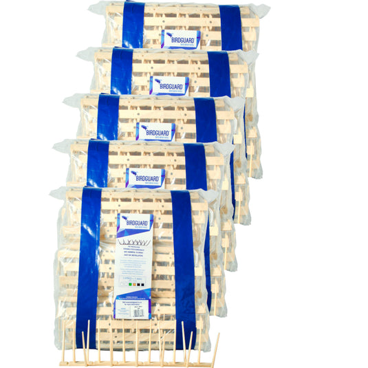 Birdguard Bird Spikes, Bird Spike , Stops Birds , Front Side, Beige 50M, bird control