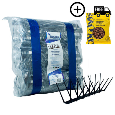 Birdguard Bird Spikes, Bird Spike , Stop Birds , Front  Side, Black,10M ,bird control